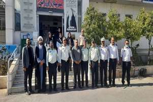 تجلیل از پرستاران و مدیران بیمارستان حضرت ولیعصر عج شهرستان ارسنجان