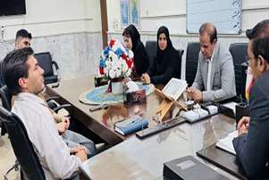 نشست رئیس شبکه بهداشت و درمان ارسنجان با دندانپزشکان بخش خصوصی شهرستان