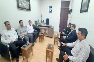 نشست مشترک با فرمانده سپاه با هدف تقویت تعامل و بررسی مسائل بیمارستان جدید
