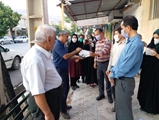 کمپین اطلاع رسانی چهره به چهره پیشگیری و کنترل کرونا در شهرستان ارسنجان