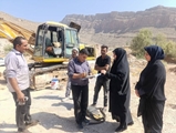 بازدید از کارگاه‌های کوچک و خویش‌فرما شهرستان ارسنجان توسط کارشناسان بهداشت حرفه‌ای