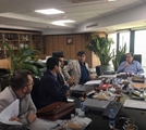 نشست رییس شبکه بهداشت و درمان ارسنجان با معاونت توسعه وزارت بهداشت جهت پیگیری مطالبات شهرستان