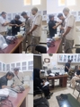 نظارت و پایش کارشناسان بهداشت حرفه‌ای مرکز بهداشت بر اندازه‌گیری عوامل زیان‌آور 