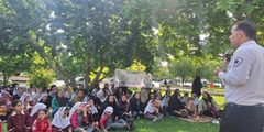 برگزاری کارگاه آموزشی پیشگیری از سوانح و حوادث در نوزادان و کودکان توسط کارشناس کودکان مرکز بهداشت 