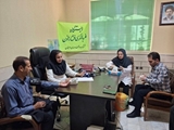 اجرای برنامه غربالگری دیابت و فشارخون در فرمانداری ارسنجان
