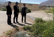 پیگیری های مجدانه شبکه بهداشت و درمان ارسنجان؛ جهت رفع معضل فاضلاب مسکن مهر شهرک شهید رجایی